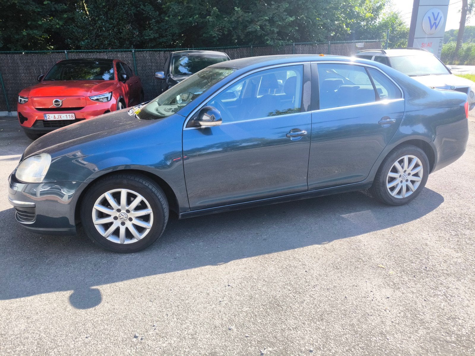 Volkswagen Jetta  1.9 TDI , 137000km , 105 CV , Année 2007, Autos, Rouge, Autres modèles, Achat, Entreprise