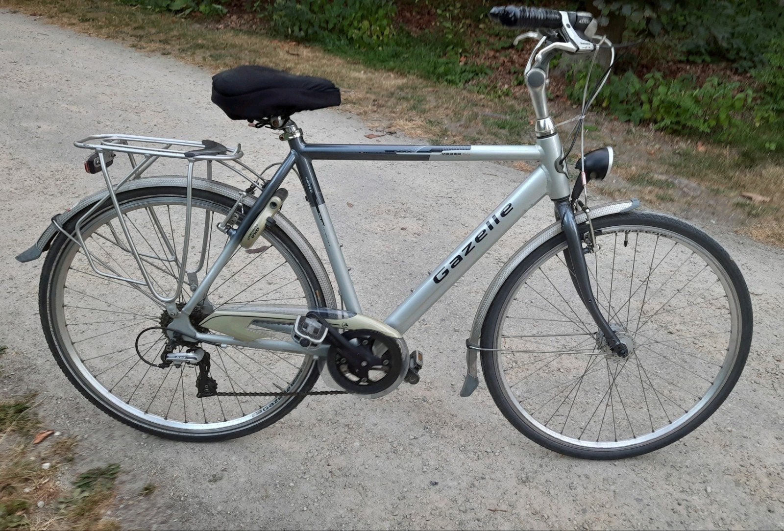 Gazelle Medeo Pure herenfiets, Ophalen, Gebruikt, Velgrem, Versnellingen