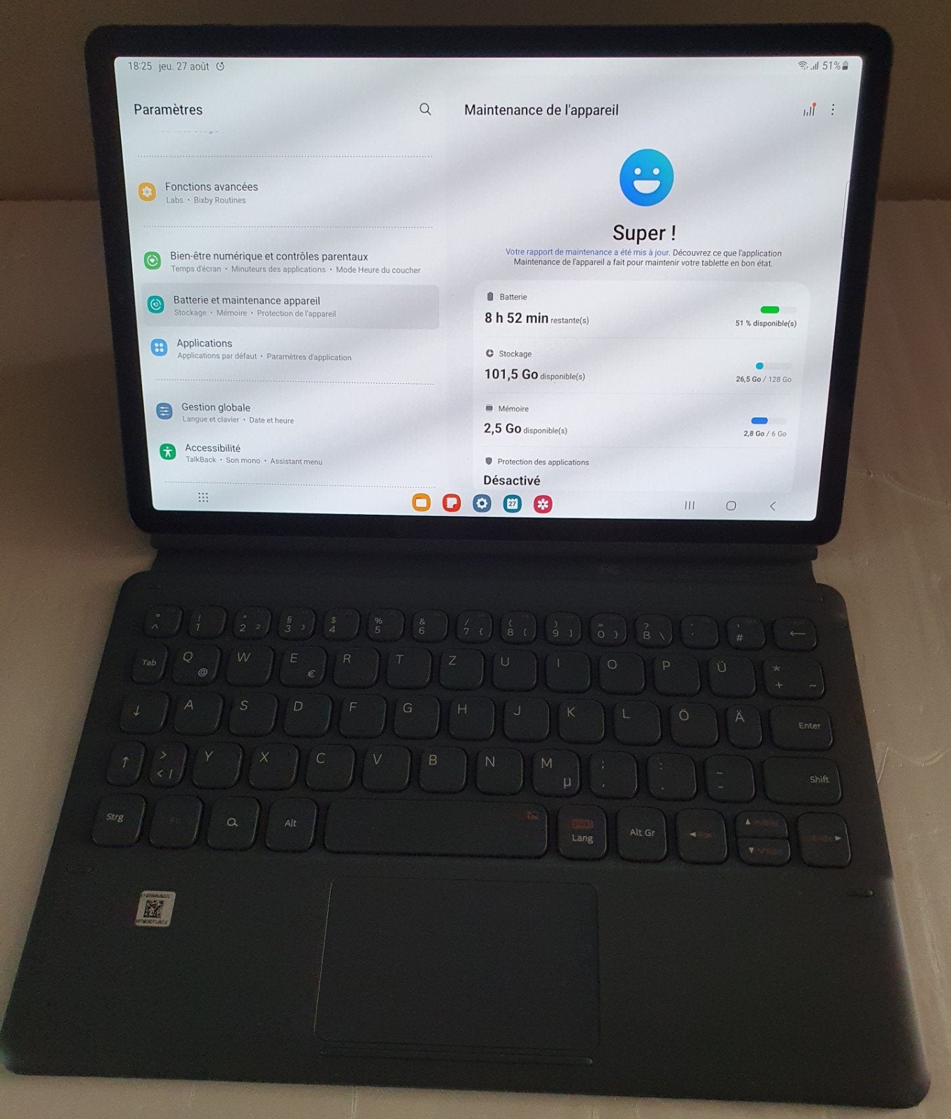 samsung galaxy S6 128G, Informatique & Logiciels, GPS, S6, Comme neuf, Enlèvement