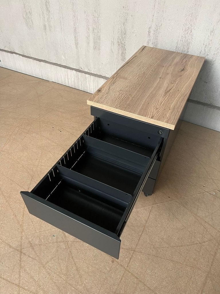 Caisson mobile TDS 4 tiroirs 58 x 40 x 80 cm HALIFAX LEAF, 3 ou 4 tiroirs, Moins de 100 cm, Enlèvement, Utilisé