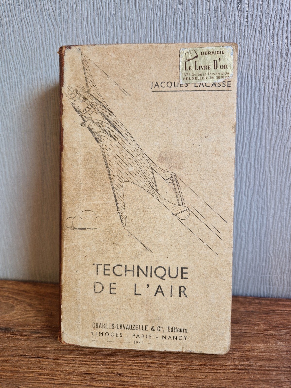 Luchtvaartboek 'Technique de l’Air' (1948) – J. Lacasse, Livres, Enlèvement ou Envoi