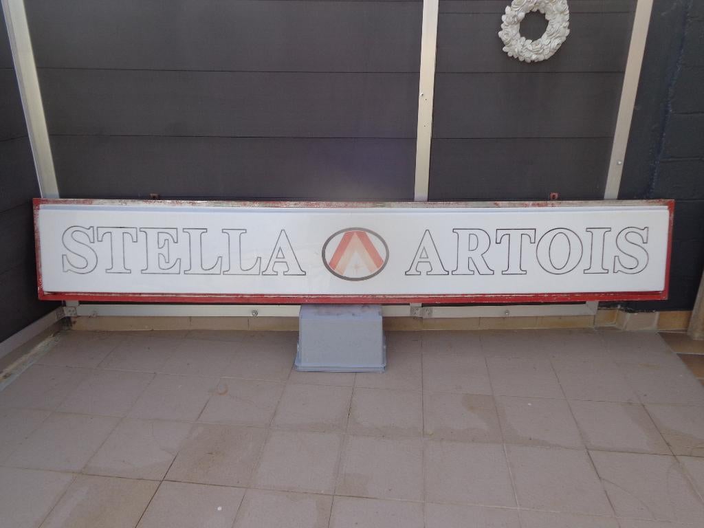 lichtreclame stella artois, Ophalen, Stella Artois