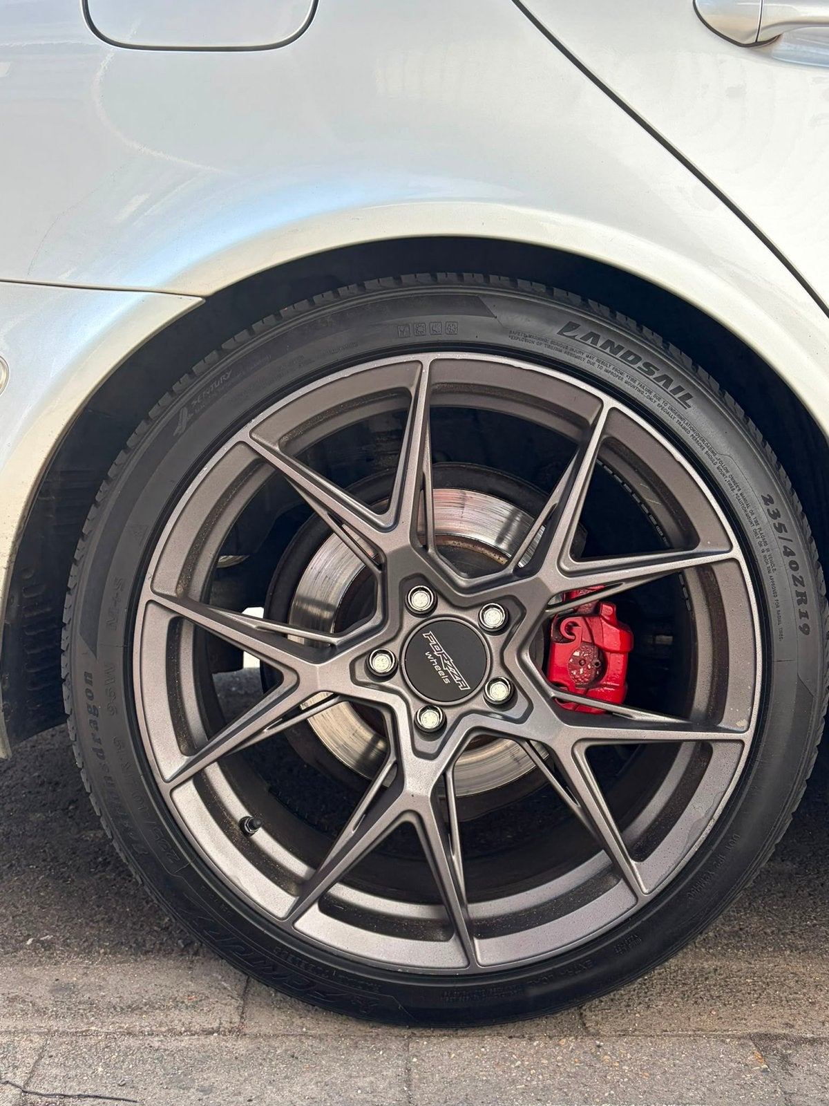 Forza 19inch 5x112 velgen met banden, Ophalen of Verzenden, Band(en)