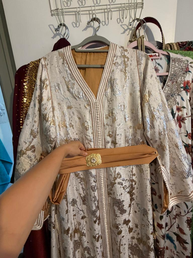 Prachtige kaftan maat M, Ophalen of Verzenden, Zo goed als nieuw