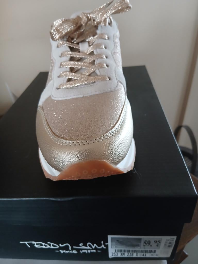 Dames sneakers Nieuw  Theddy smithMaat 41, Ophalen, Beige, Nieuw, TEDDY SMITH