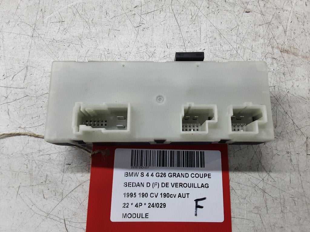 UNITE ELECTRONIQUE BMW 4 serie Gran Coupe (G26) (5A19DB202), Mevr. I. Hauben, Utilisé, BMW, Rue de l'Espoir 34 34
4030  GRIVEGNÉE, BE