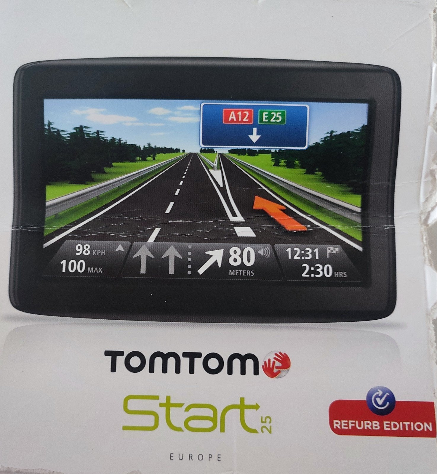 Tomtom Smart 25 GPS voor Europa, Ophalen, Zo goed als nieuw