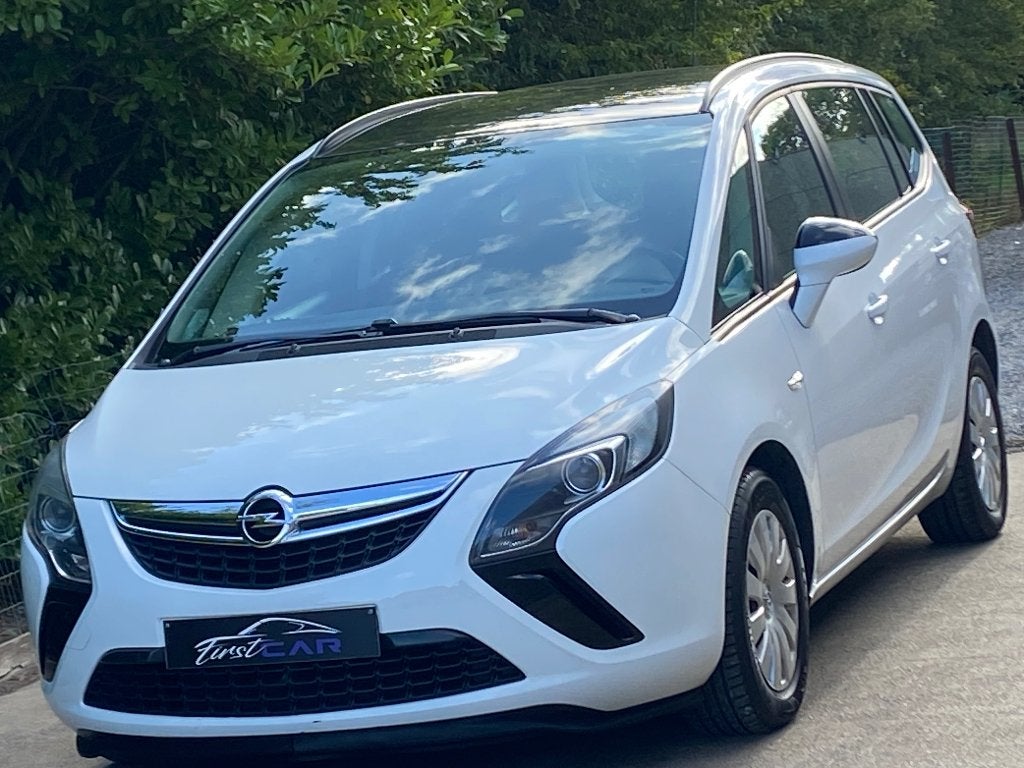 Opel Zafira 1.4i 06/2014 65236km - Faible KM -Clim -Garantie, Autos, Achat, Entreprise, Garantie prolongée, Noir