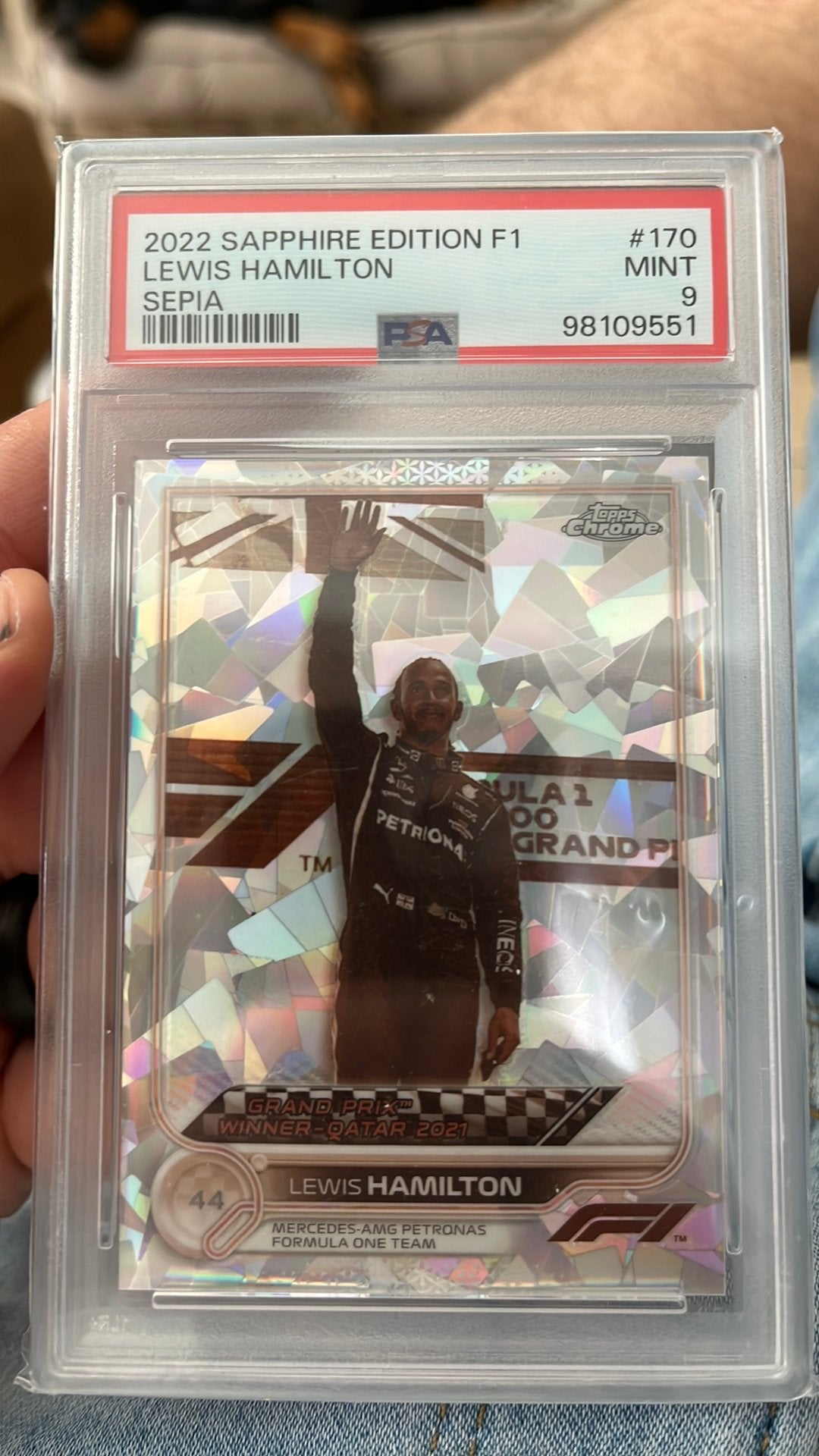 2022 topps chrome f1, Ophalen of Verzenden, Zo goed als nieuw