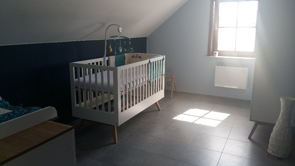 Vox - Lit évolutif 0-6 ans blanc (140 x 70 cm) Kit complet, Enfants & Bébés, Sommier à lattes, 70 à 85 cm, Comme neuf, Enlèvement