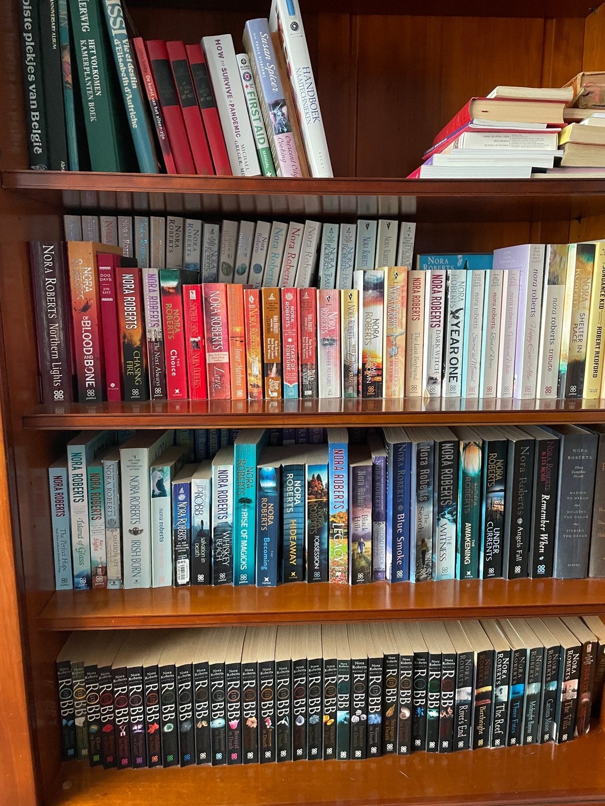 Nora Roberts verzameling, Ophalen, Gelezen