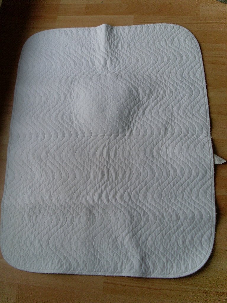 Waterdichte onderlegger babybed, Gebruikt, Overige merken, Ophalen of Verzenden, Deken of Dekbed