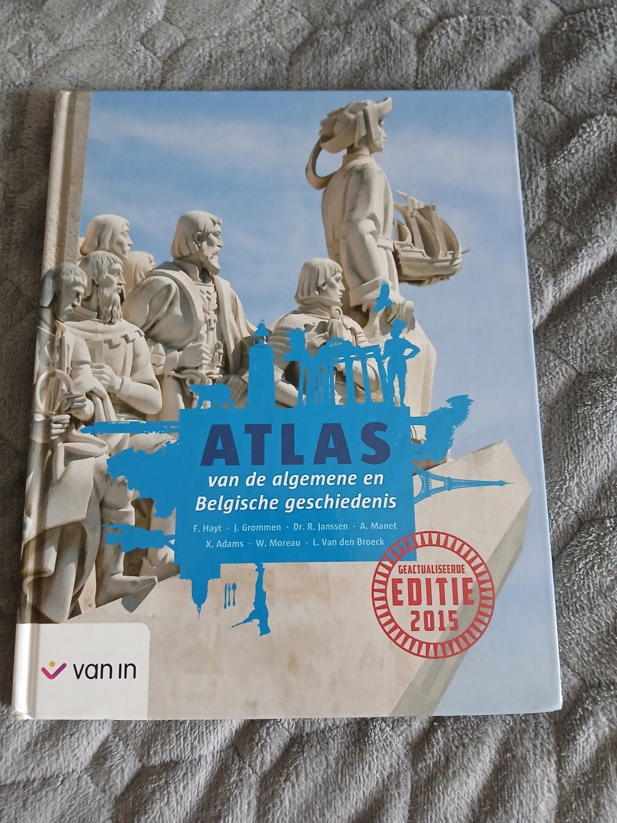 Atlas van de algemene en Belgische geschiedenis, Histoire, Enlèvement ou Envoi, Comme neuf, Van In