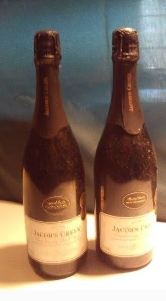 2x Australische Schuimwijn - Jacob's Creek, Ophalen of Verzenden, Zo goed als nieuw, Overige typen, Vol