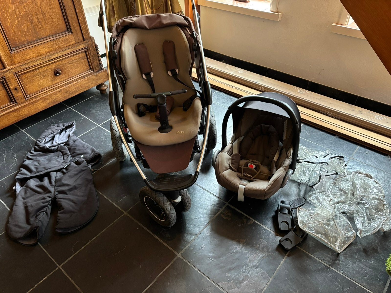 Buggy met toebehoren, Enfants & Bébés, Poussettes & Combinaisons, Comme neuf, Enlèvement, Maxi-Cosi, Poussette