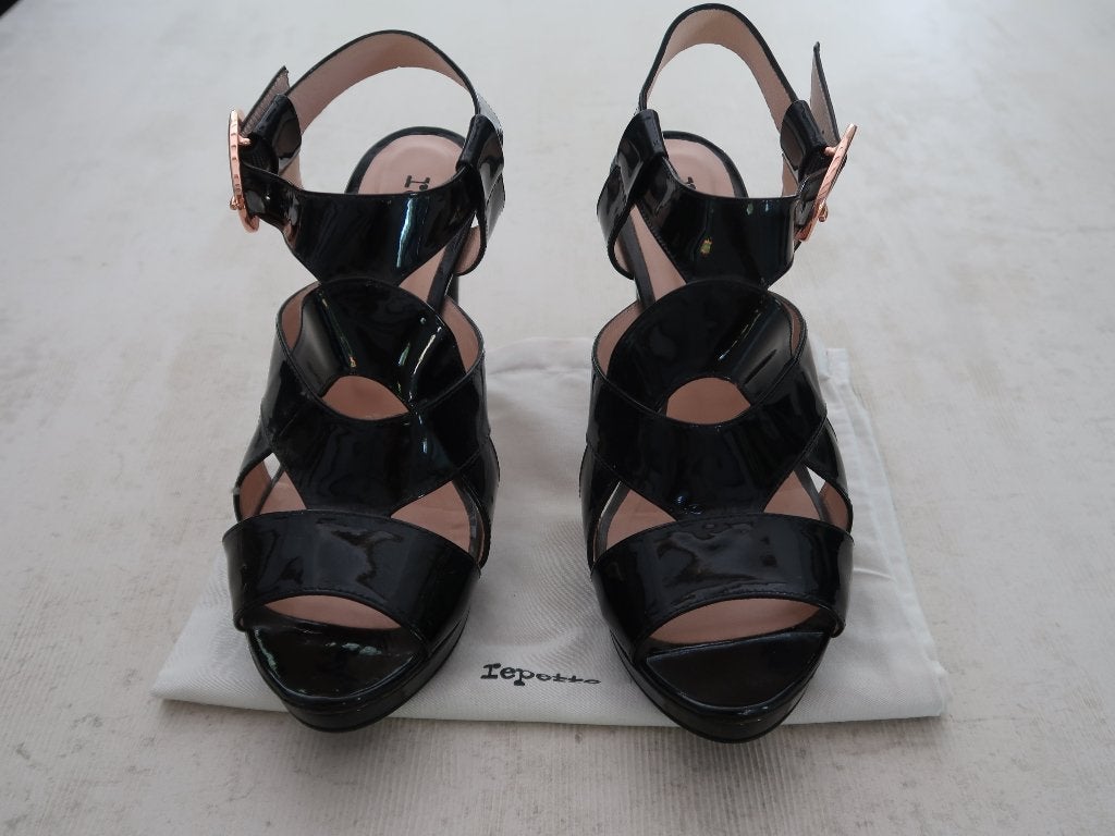sandales, Neuf, Chaussures à haut talons, Enlèvement, Noir