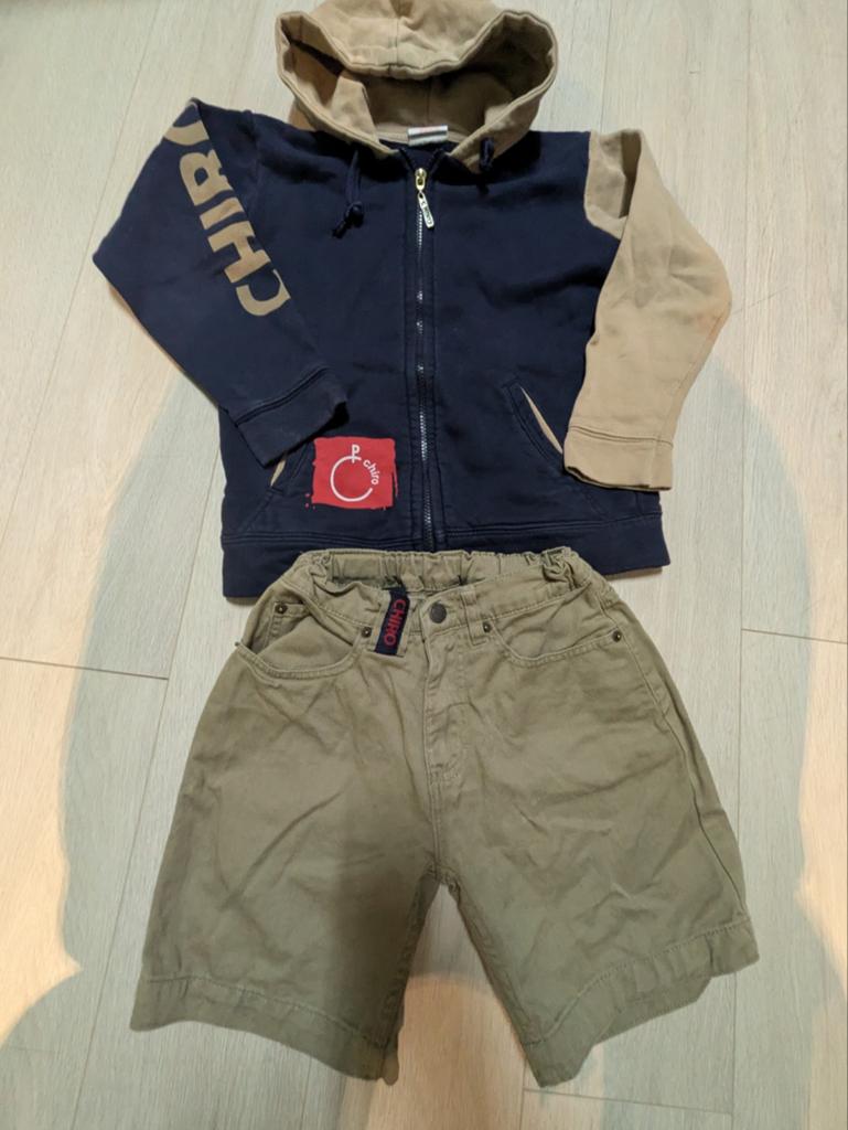 Chiro trui en short maat 140, Verzenden