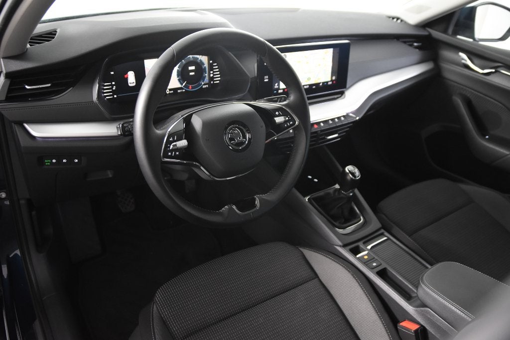 Skoda Octavia Combi Clever *1ste Eigenaar*Navigatie*, Stof, Blauw, Bedrijf, 5 deurs