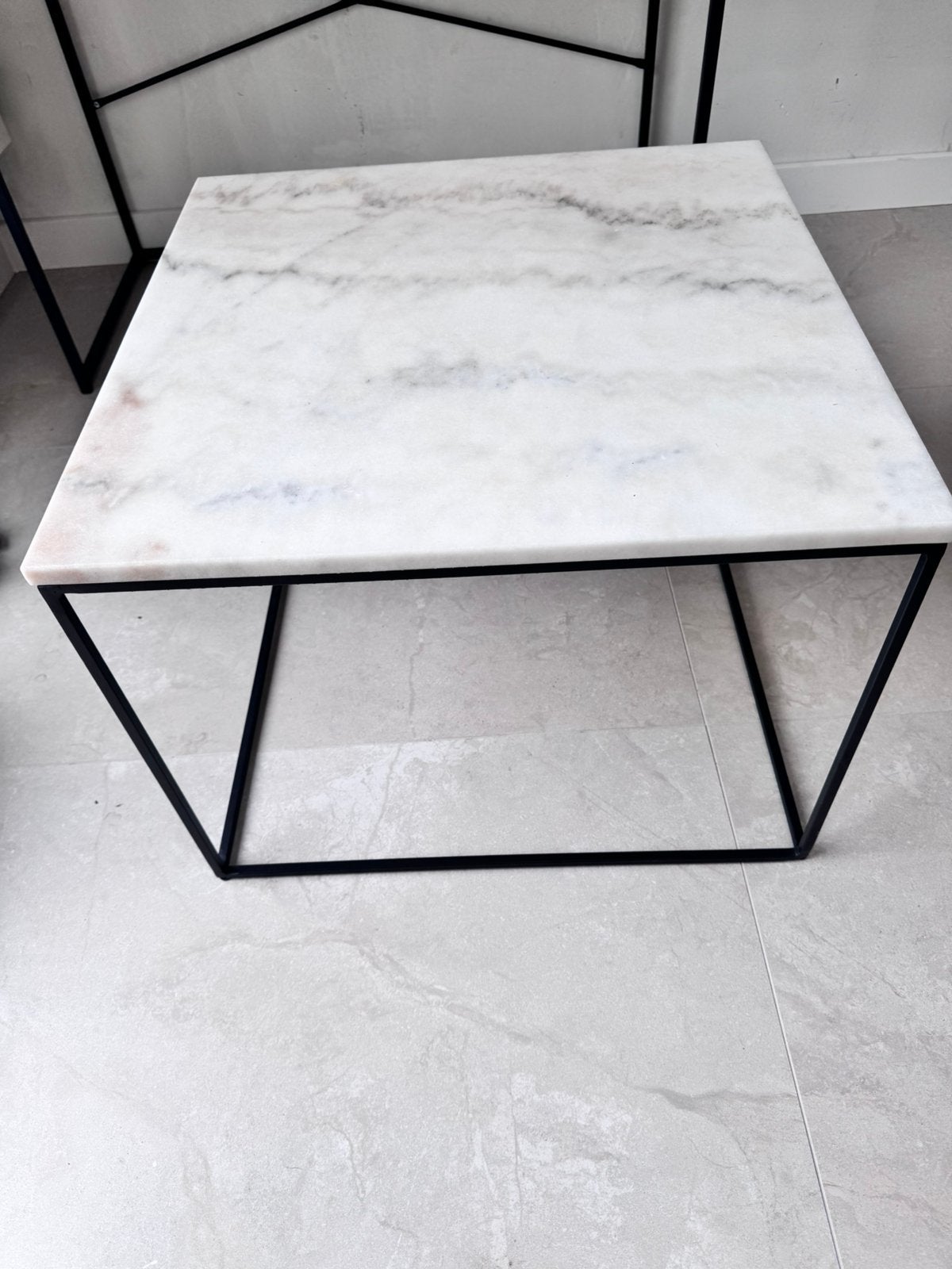 Table basse en marbre, Enlèvement, Comme neuf