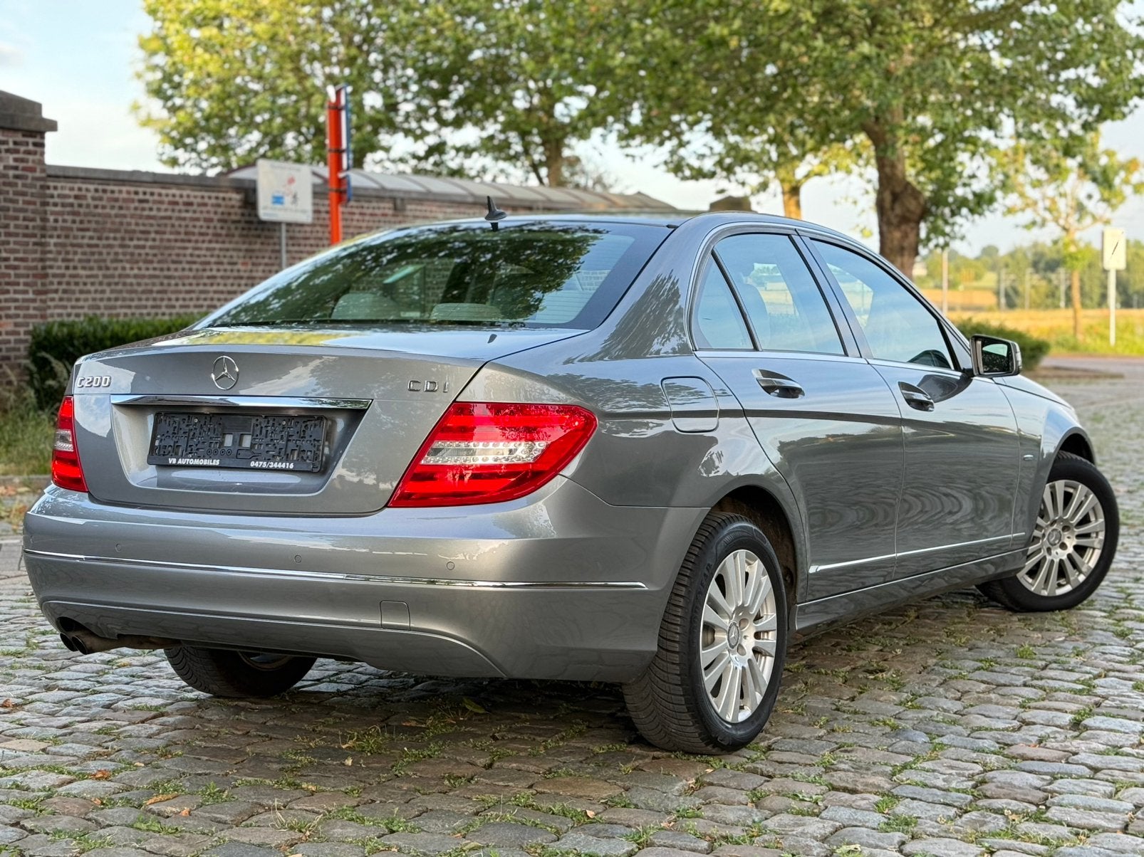 Mercedes-Benz C 200 CDI AUTOMAAT ELEGANCE - 1 JAAR GARANTIE, Autos, Mercedes-Benz, 100 kW, Euro 5, Achat, Entreprise