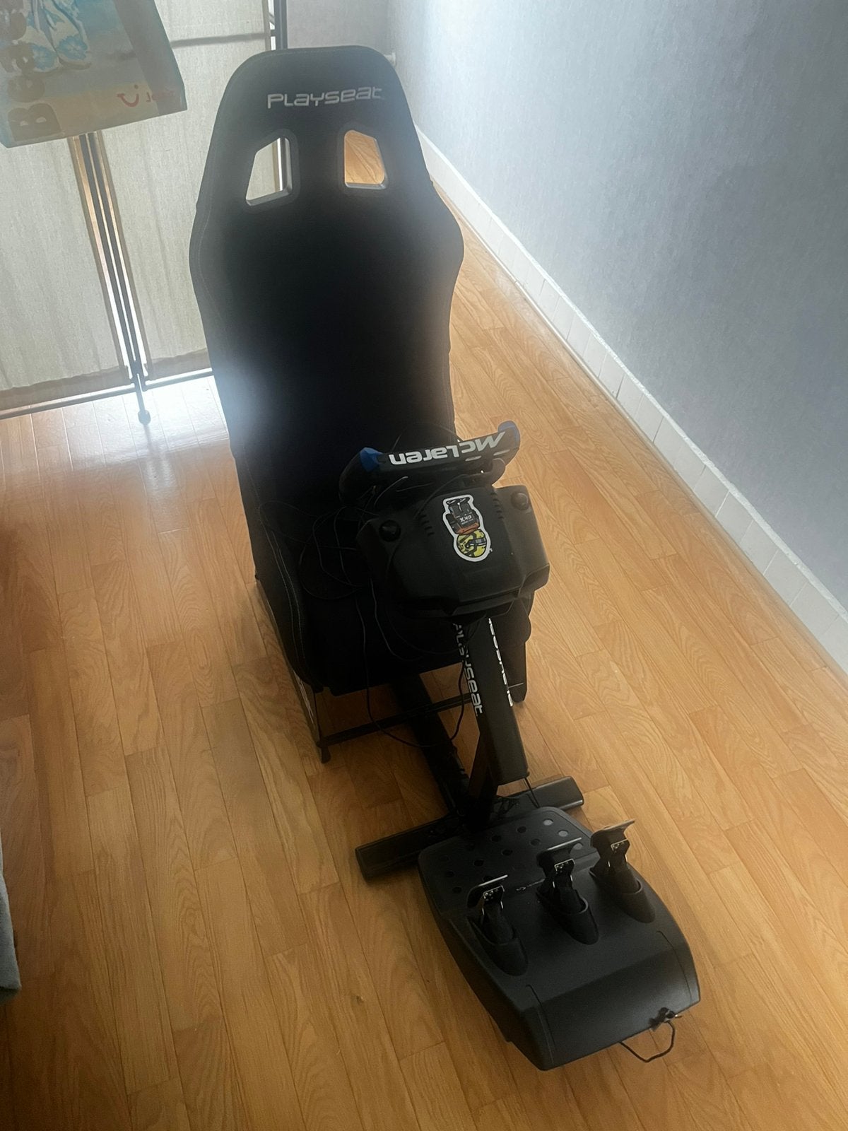 Logitech g29 met f1 stuur McLaren en Playseat evolution, Ophalen, Zo goed als nieuw