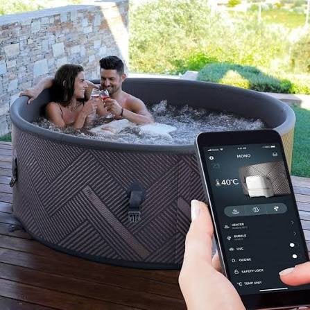 Spa gonflable rigide MSpa MONO 6 places-NEUF (Carton scellé), Tuin en Terras, Bubbelbaden en Hottubs, Ophalen, Nieuw, Opblaasbaar
