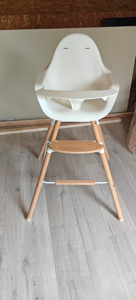 Childhome evolu kinderstoel, Kinderen en Baby's, Ophalen of Verzenden, Gebruikt, Meegroeistoel, Afneembaar eetblad