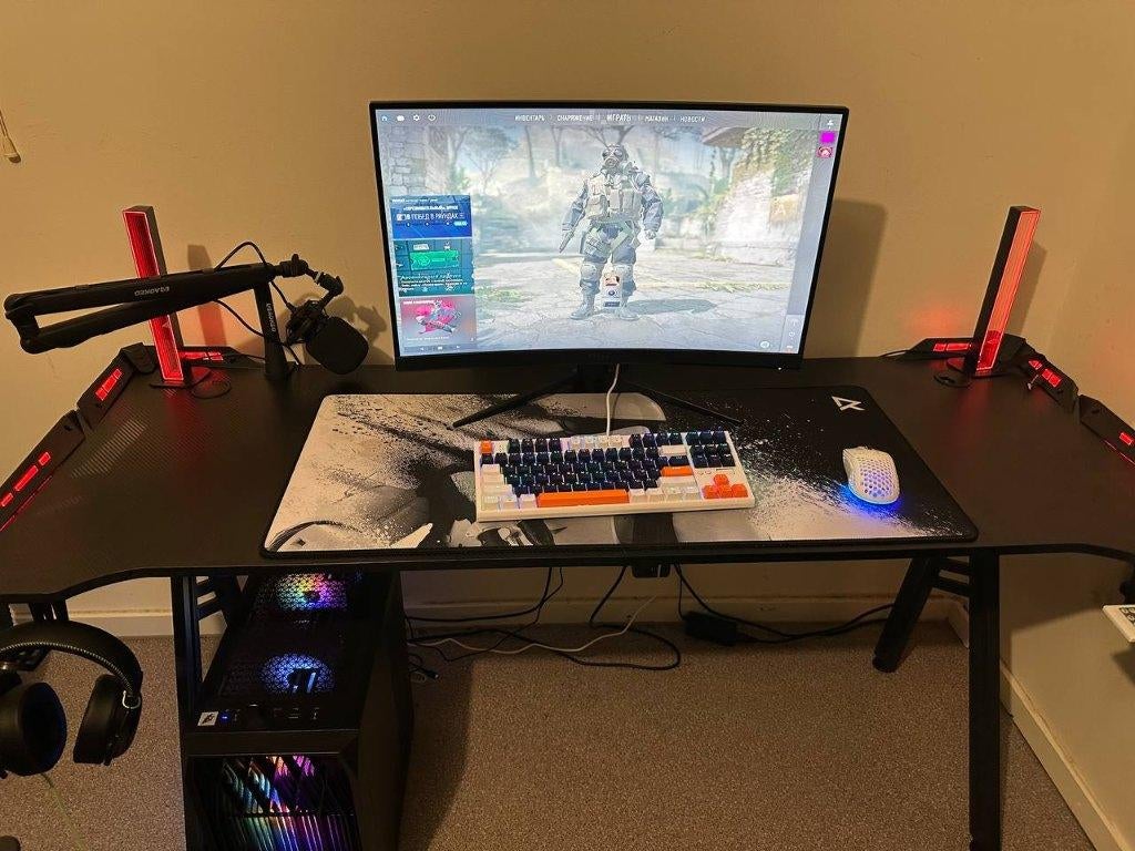 Gaming PC RTX 3080 / Ryzen 7 / 32GB + Full Setup 180Hz, 32 GB, Avec carte vidéo, Comme neuf, 4 Ghz ou plus