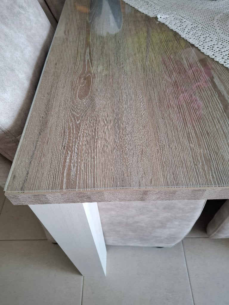Eetkamer tafel met vier stoelen, Huis en Inrichting, Complete eetkamers, Ophalen, Nieuw, Landelijk, 4 tot 6 stoelen