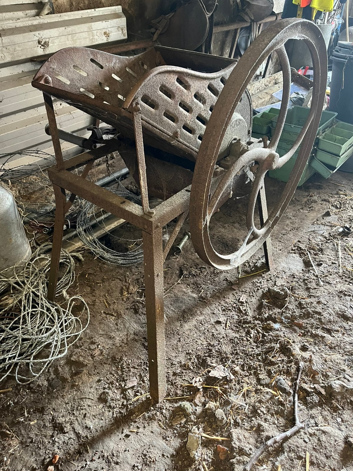 Bietenmolen, Ophalen, Gebruikt