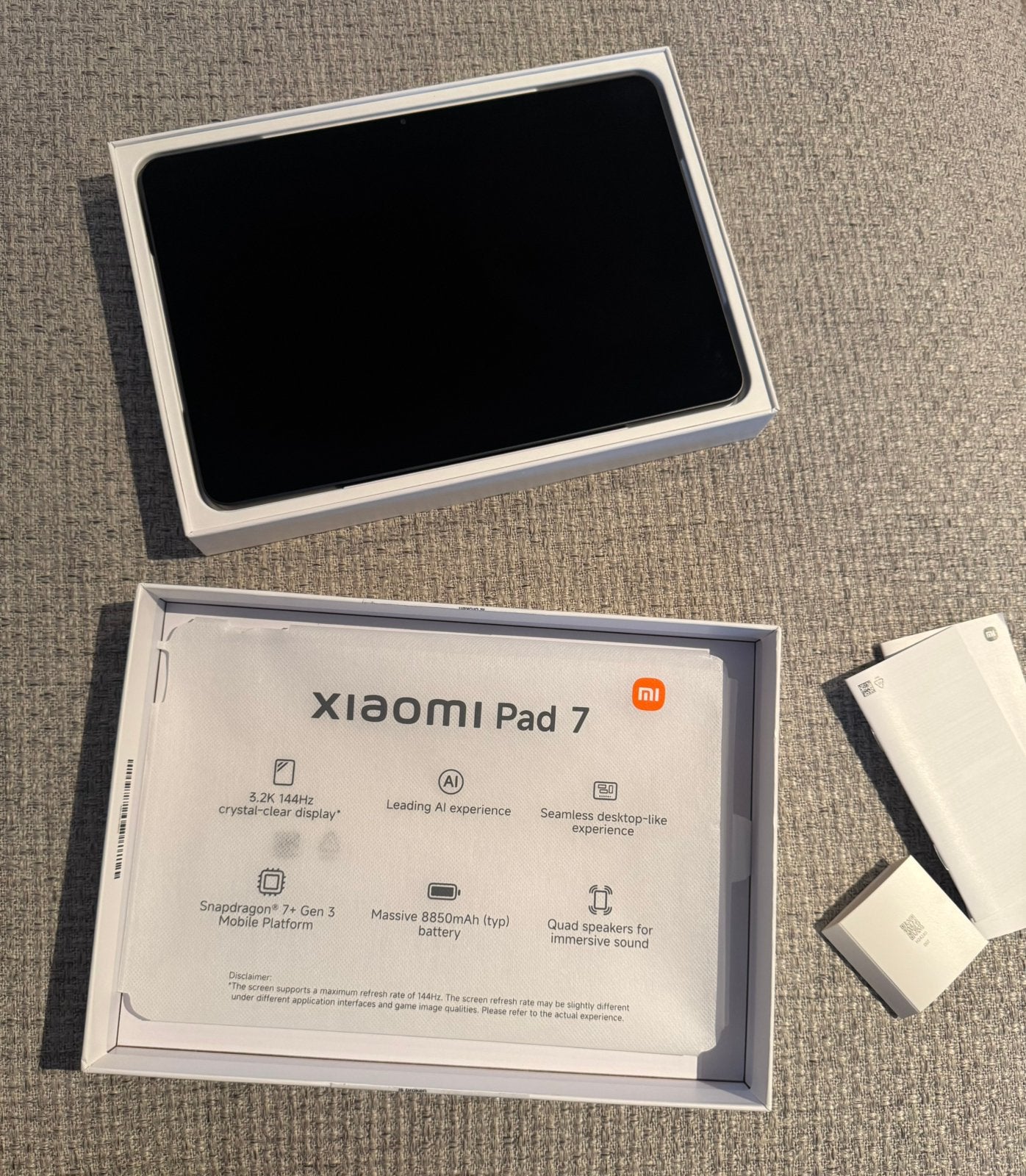 Xiaomi Pad 7 – 128 GB – uitstekende staat, Computers en Software, Ophalen, Zo goed als nieuw, 128 GB