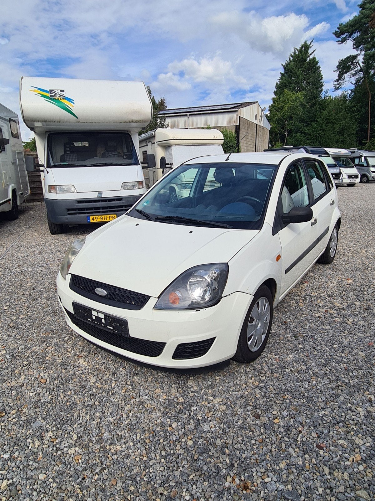 Ford Fiesta/1.3 Benzine/GEKEURD VR VERKOOP/AIRCO/5 DEURS, Auto's, Bedrijf, 5 deurs, https://public.car-pass.be/xxxxX, Euro 4