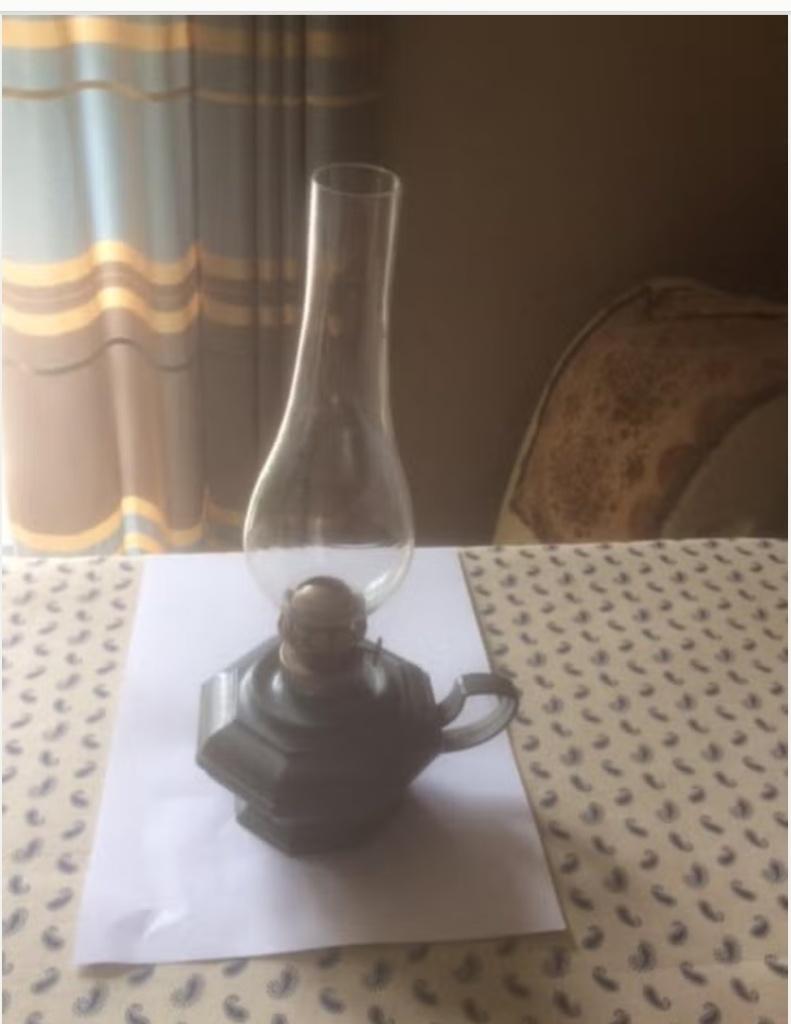 Petroliumlamp, Antiek en Kunst, Ophalen of Verzenden