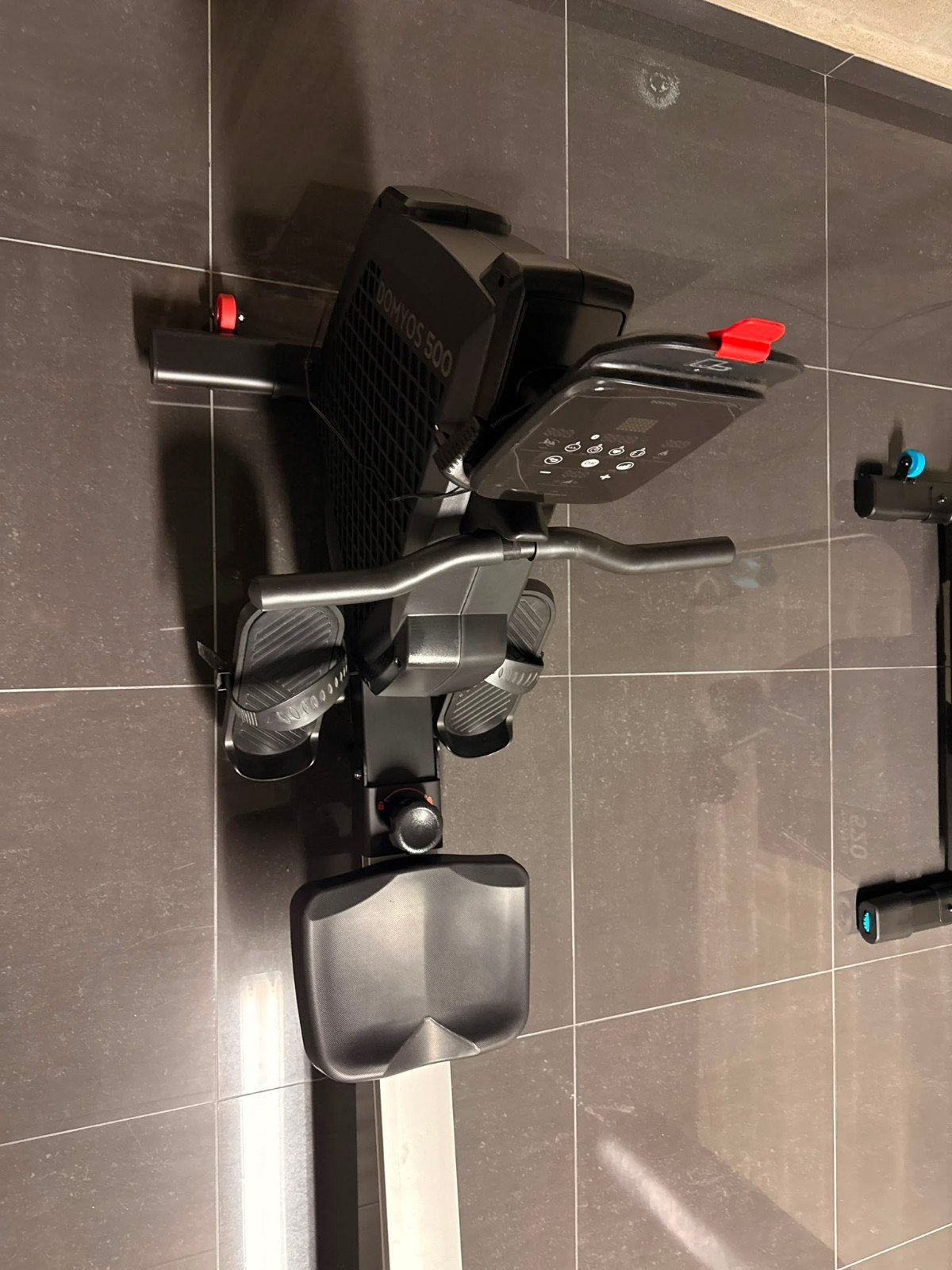 Decathlon roeitrainer (Domyos 500), Ophalen, Zo goed als nieuw, Rug, Metaal