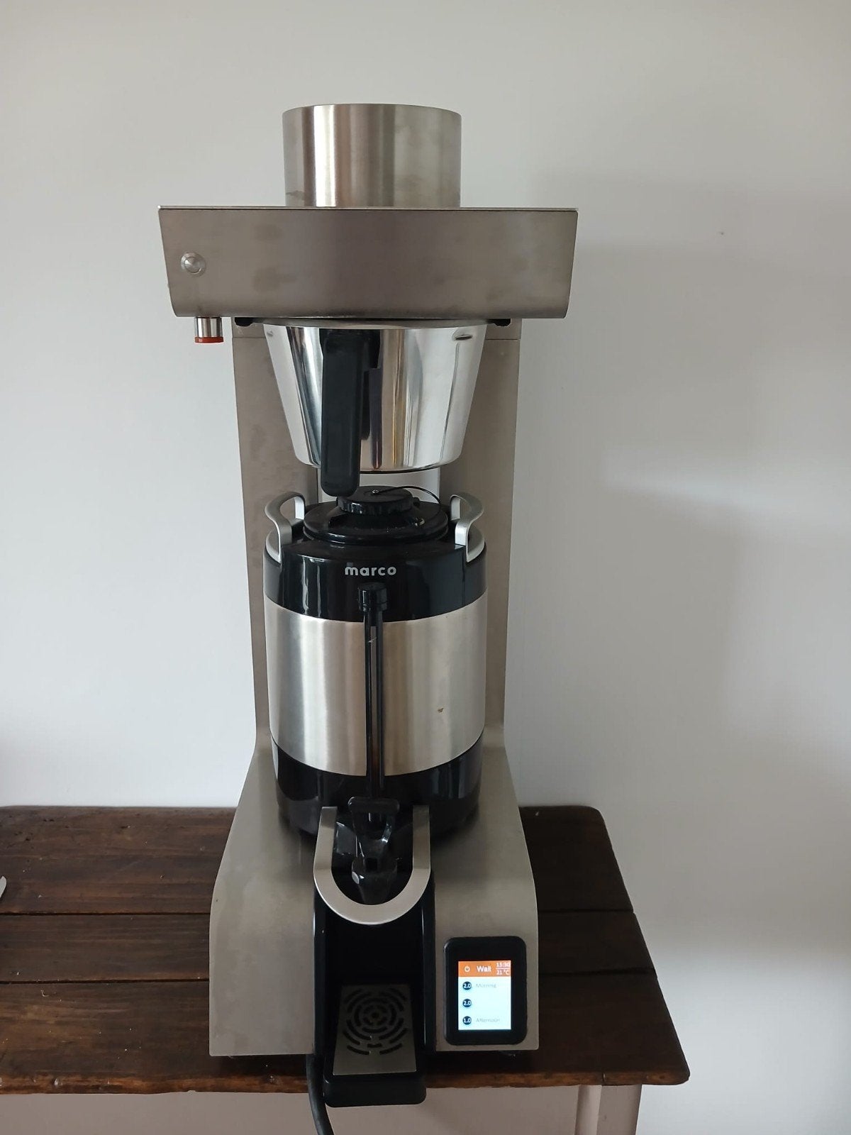 horeca materiaal, Ophalen