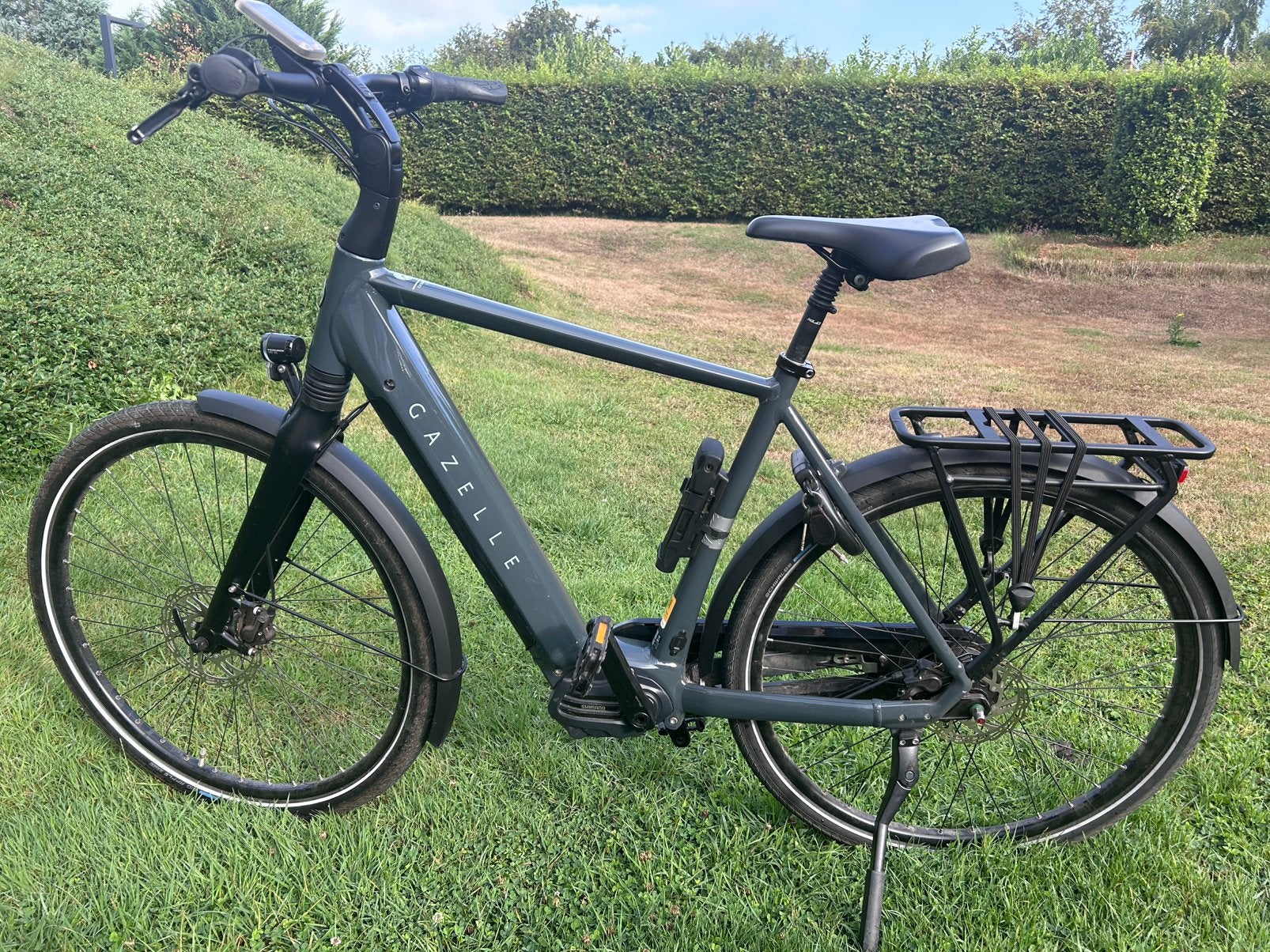 Gazelle Chamonix C7 HMS - 970 km, 55 tot 59 cm, Ophalen, Zo goed als nieuw, Gazelle