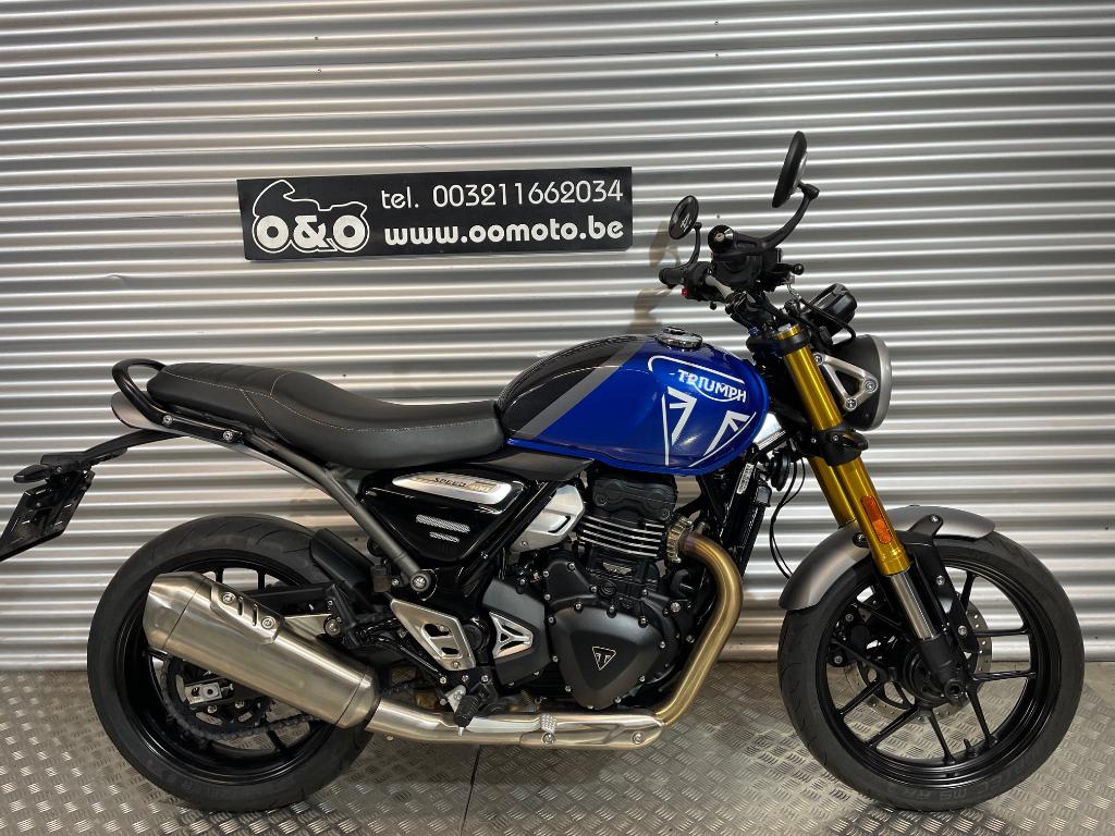 ALS NIEUW! Triumph Speed 400 ABS 35KW + Garantie + Onderhoud, Motoren, 400 cc, Occasion, Bedrijf, Minimaal motorrijbewijs A2