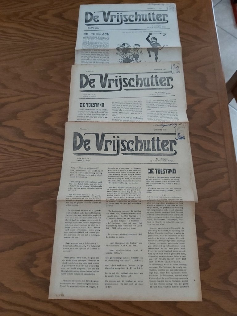 Weerstand Verzet Résistance Brussel PA Femme Partizaan BNB, Verzenden, 1940 tot 1960