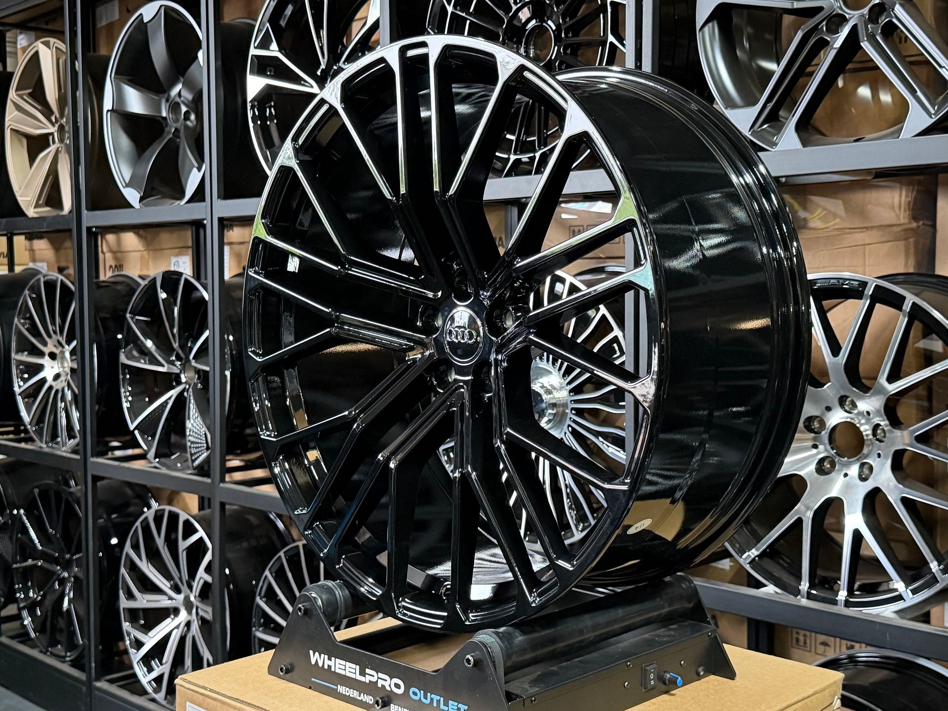 20'' AUDI RS LOOK 5X112 velgen A4 A5 A6 A7 A8 Q3 Q5 Q7 8 RS, Auto-onderdelen, Banden en Velgen, Velg(en), -, -, Nieuw