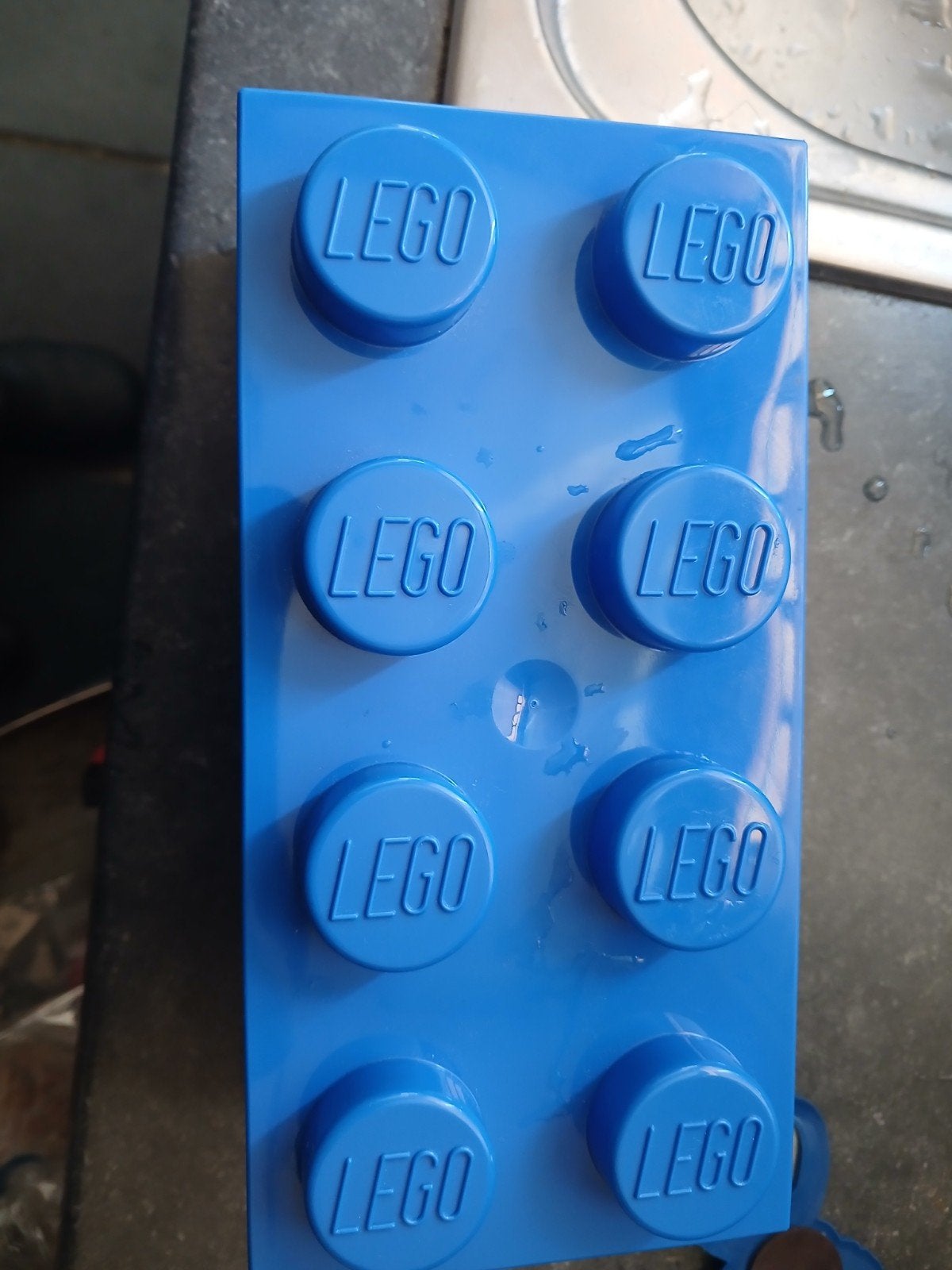 boterham of koekendoos van Lego of voor kleine onderdelen, Ophalen, Lego