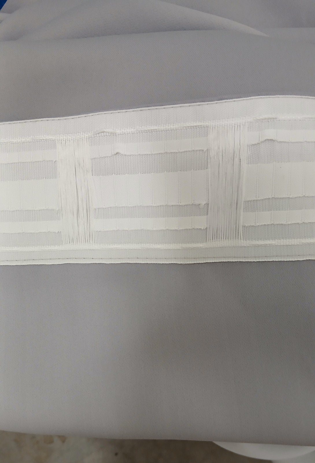 Gordijnen Grijs, Gris, Double rideau, 210 cm, Comme neuf