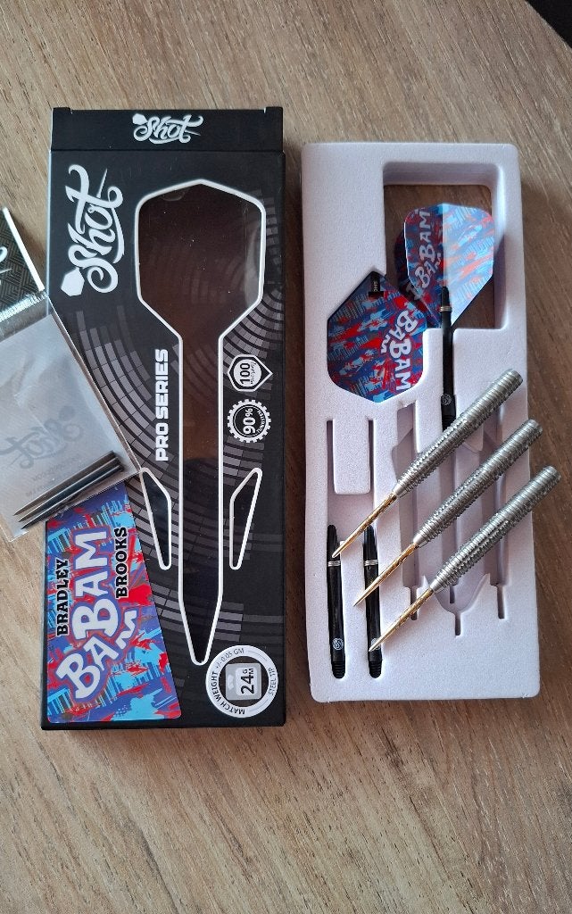 Darts pijlen shot 24gr, Ophalen of Verzenden, Zo goed als nieuw, Pijlen
