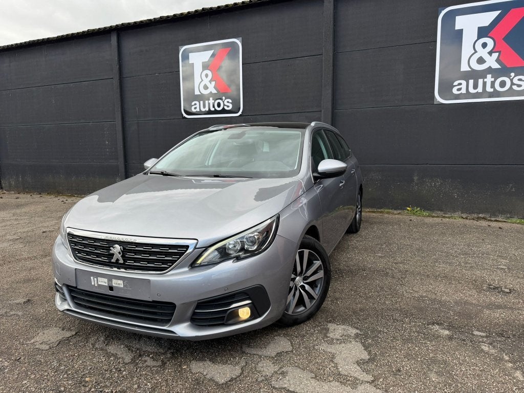 Peugeot 308 1.2i 2019, Automaat, Bedrijf, Break, Te koop