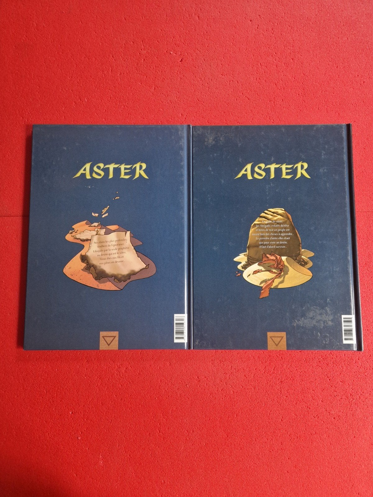 Lot de 2 bd aster 1 et 2,EO, Ophalen of Verzenden