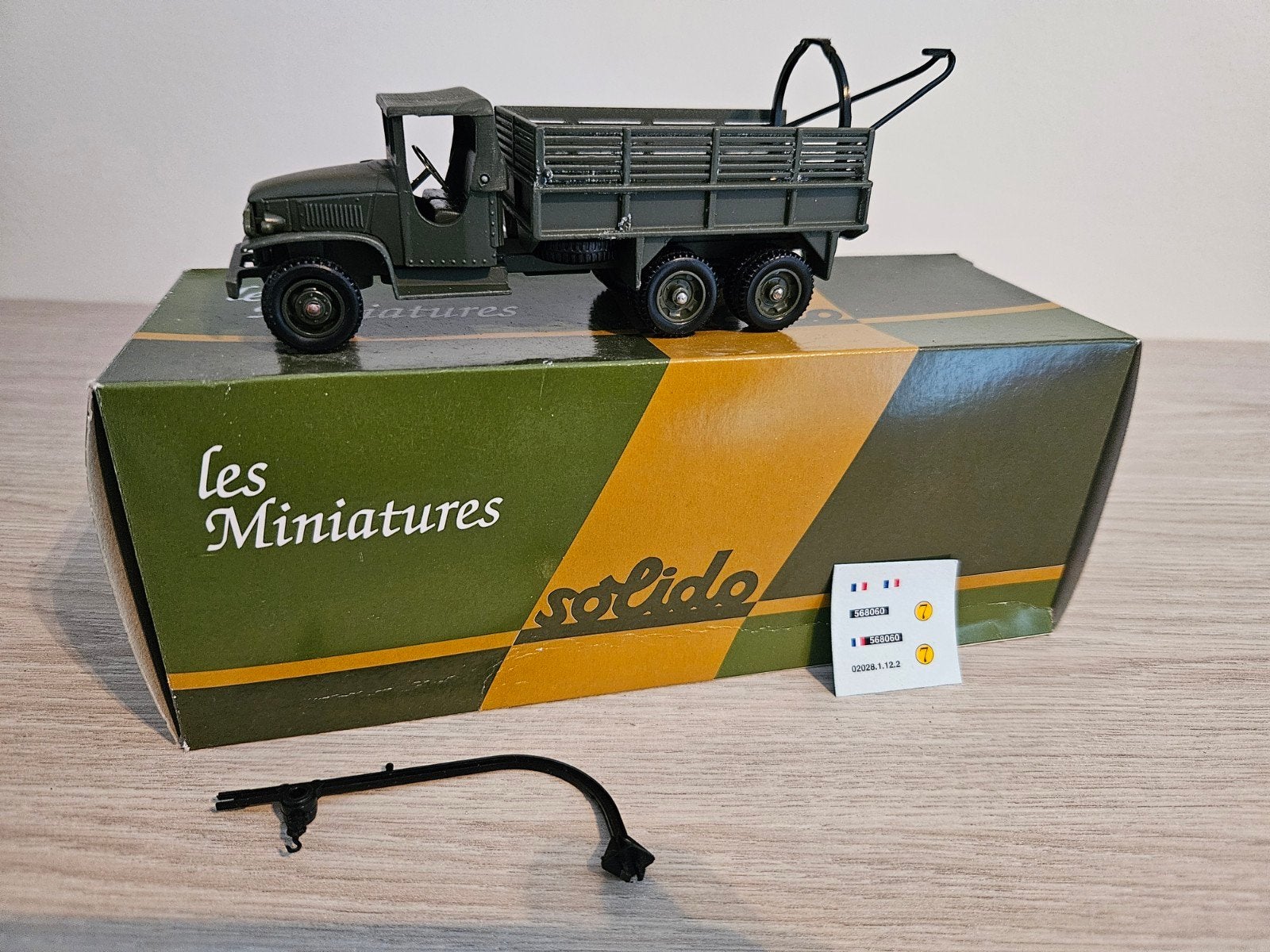 Solido GMC grue 1/50, Enlèvement, Comme neuf, Bus ou Camion
