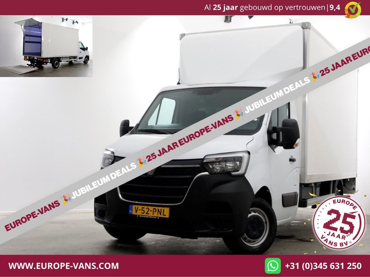 Renault Master T35 2.3 dCi 145pk Bakwagen met laadklep 960kg, Achat, Entreprise, Blanc, 0 g/km