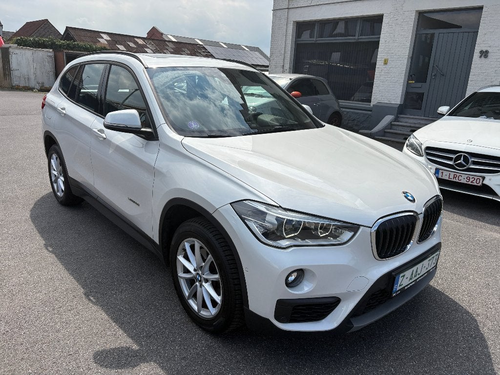 BMW X1 1.5i sDrive automaat, Wit, Leder, Bedrijf, 5 zetels