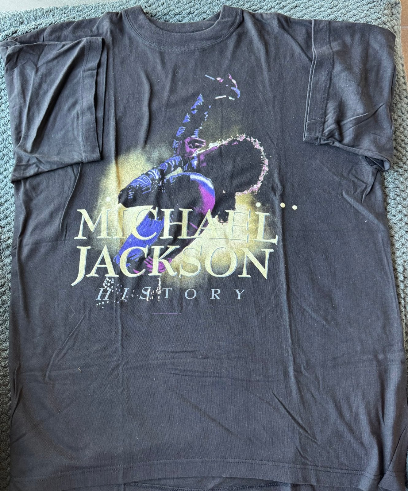 T-Shirt Michael Jackson, Kleding | Heren, Ophalen of Verzenden, Zo goed als nieuw, Maat 56/58 (XL), Zwart