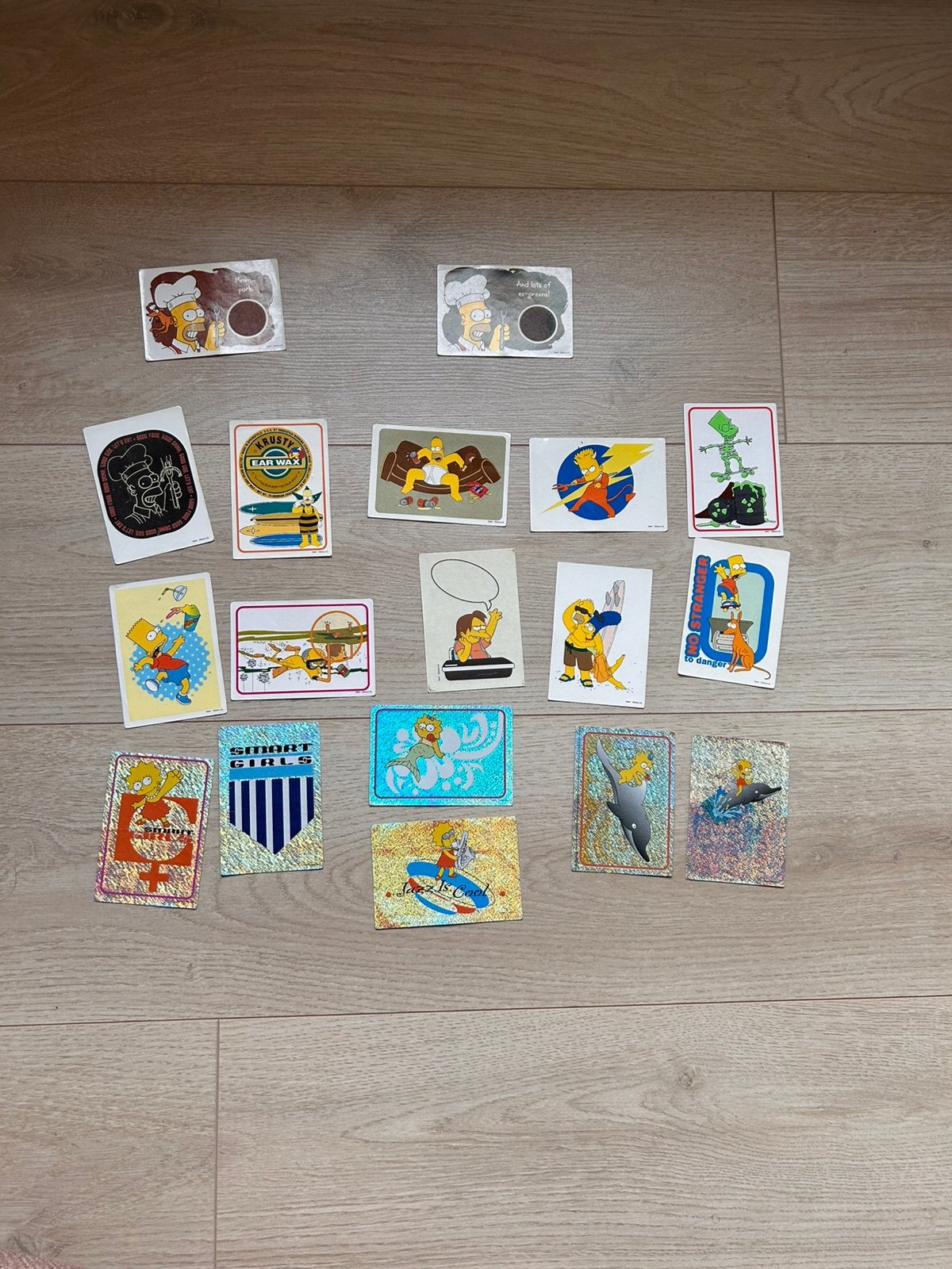Simpsons Panini | Trading Cards |  stickers | 1999, Hobby en Vrije tijd, Stickers en Plaatjes, Zo goed als nieuw, Meerdere stickers