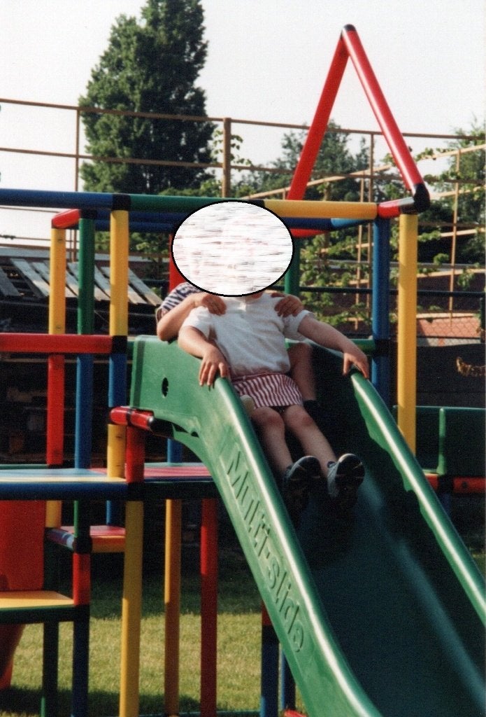 Kwadro klimrek + 2 glijbanen, Kinderen en Baby's, Ophalen, Gebruikt